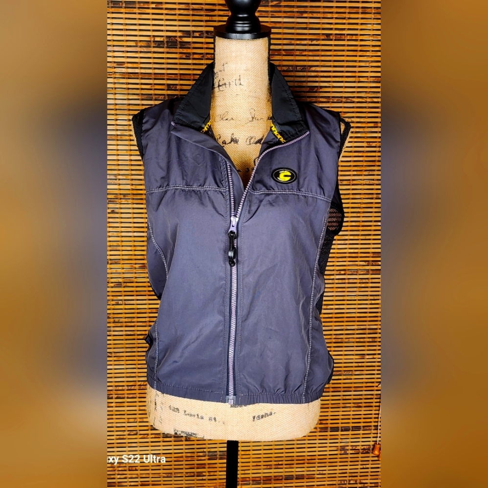 Women's Gray and Black Vest by Canari